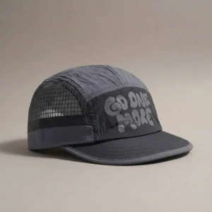 casquette 5 panel nylon respirant randonnée - Vue 1 - casquette 5 panel