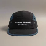 casquette 5 panel sport minimaliste unisexe - Vue 1 - casquette 5 panel