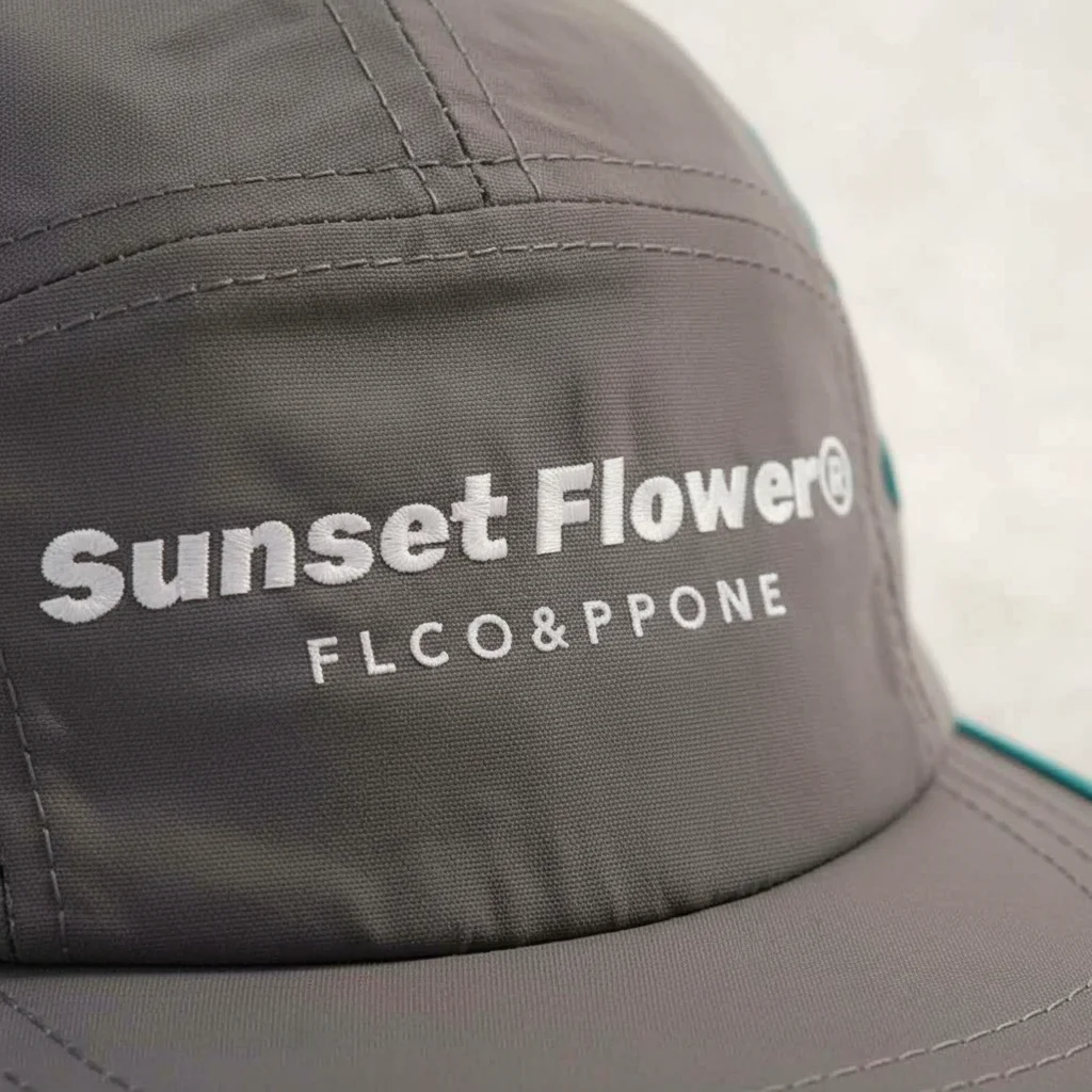 casquette 5 panel sport minimaliste unisexe - Vue 4 - casquette 5 panel