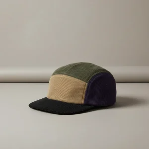 casquette 5 panel velours côtelé style élégant - Vue 2 - casquette 5 panel
