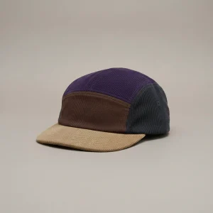 casquette 5 panel velours côtelé style rétro - Vue 2 - casquette 5 panel